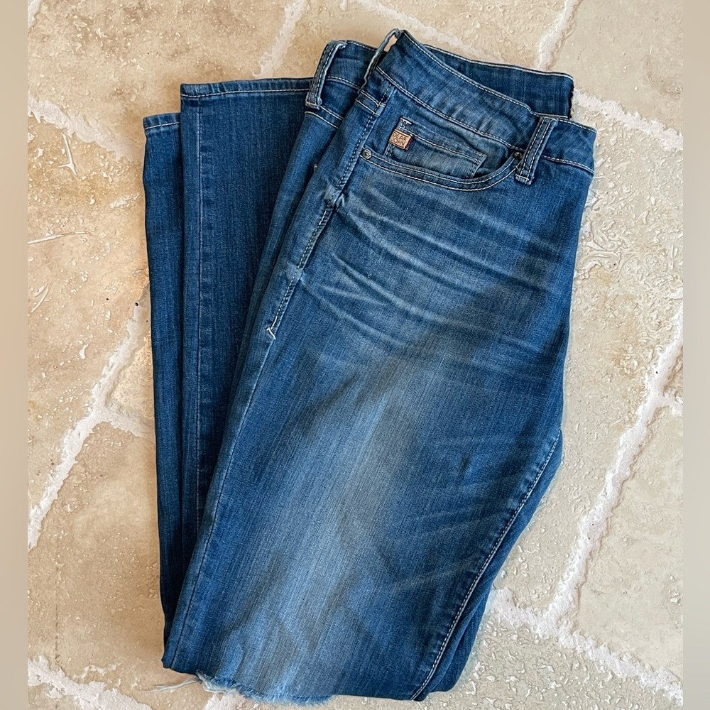 Dear John Distressed Lightweight Denim Jeans